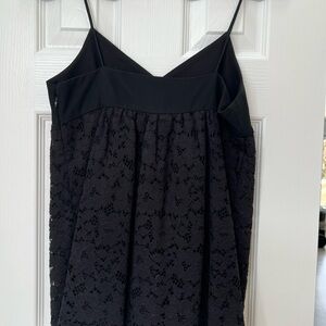 Club Monaco Black Lace Tank Top